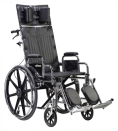 Deluxe Sentra Full Reclining Wheelchair
